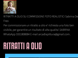 Ritratti a olio su commissione