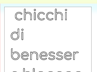 Chicchi di benessere