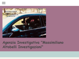 Investigatore Privato a Roma Massimiliano Altobelli