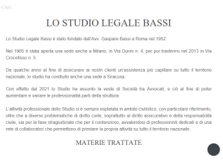 Studio Legale Bassi